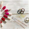 FOMIYES 6pcs Nail Art Brush Set for Diy Manicure Pen