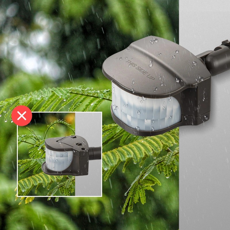 DEWENWILS EDISHINE Motion Sensor, Automatic Dusk to Dawn,120V AC Motion