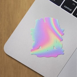 Holographic Decal Stickers of La Vida Comienza A Los Premium Waterproof Vinyl Decal Stickers for Laptop Phone Accessory Helmet Car Window Mug Tuber Cup Door Wall Decoration ANDVER3g93760HO