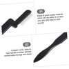 FOMIYES 3pcs Eyelash Brush Comb Folding Mini Eyebrow Comb Black