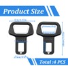 DOKRIN Accessories for car seats, 4 pieces car parts lock