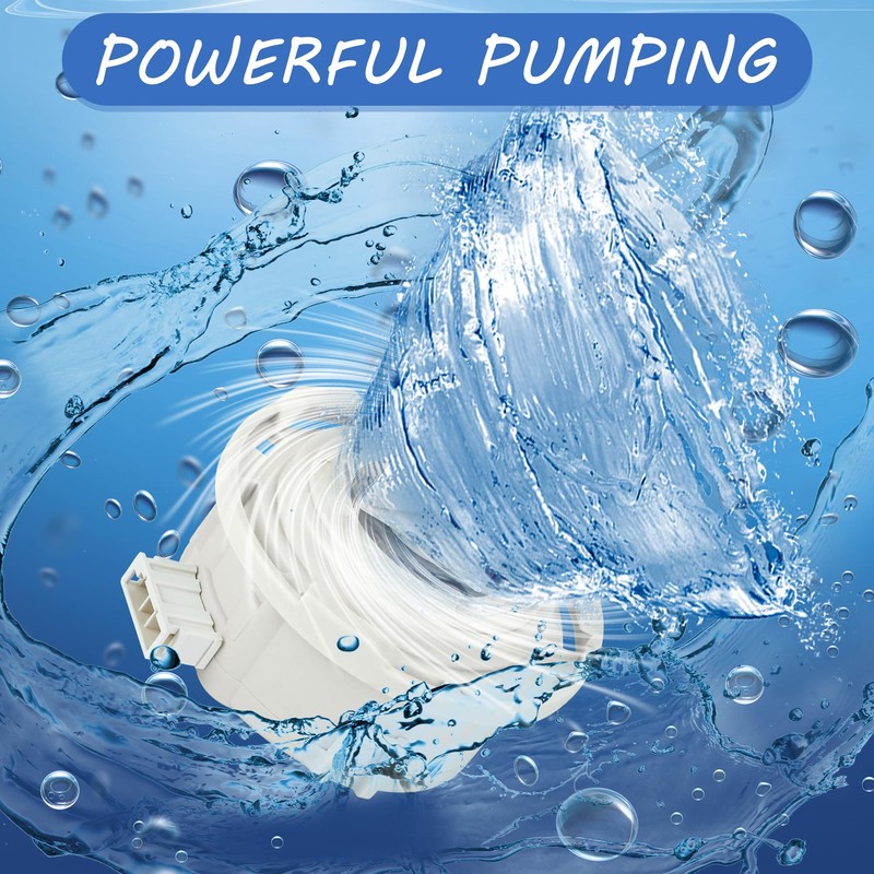 Dishwasher Drain Pump EAU62043401 EAU62043403,Fit for L-G Ken-more Dishwasher/Dryer, Replace