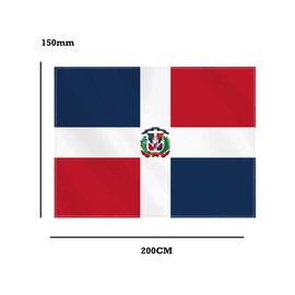 Petite Pine 60×82 Inch Rectangle Dominica Flag Polyester Tablecloth,Large 5×6.8 FT Dominican Runner Decoration,Table colth Cover for Outdoor Picnic Kitchen Dining Home Decor Holiday Camping