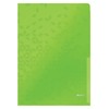 Leitz Wow A4 Folder - Assorted Colours (Pack of 6)