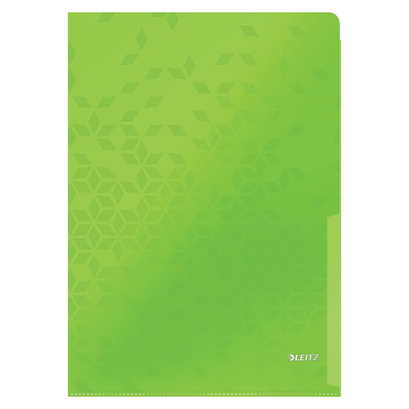 Leitz Wow A4 Folder - Assorted Colours (Pack of 6)