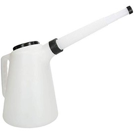 AB Tools-Toolzone 5L Plastic Measuring Jug & Flexible Spout Litre & Quarts Water Petrol Diesel