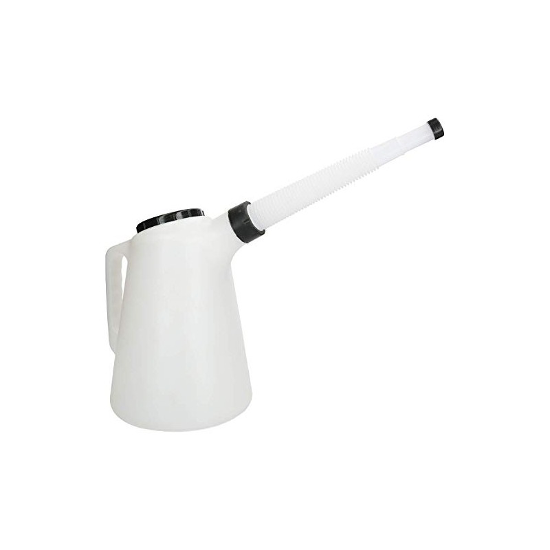 AB Tools-Toolzone 5L Plastic Measuring Jug & Flexible Spout Litre