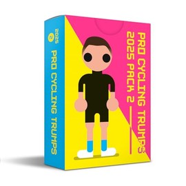 Pro Cycling Trumps 2025 Pack 2 (Cycling Trump Card Game)