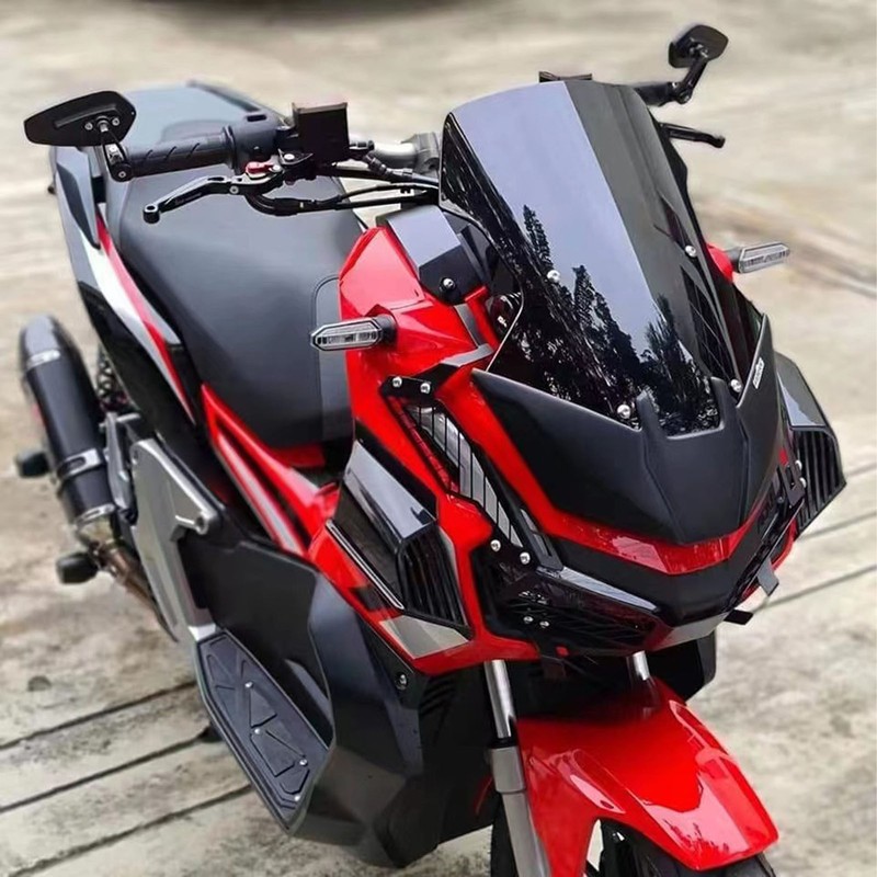 1 Pair Motorcycle Front Spoiler ABS Impact Protection Side Fairing