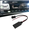 Car Bluetooth5.0 AUX IN Module Wireless ABS Black Heatproof Antiaging