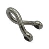 Stainless Steel Twisted D Shackle 12MM