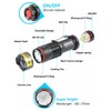 DARKBEAM UV 365nm Light Flashlight 2 Packs Wood's lamp Blacklight