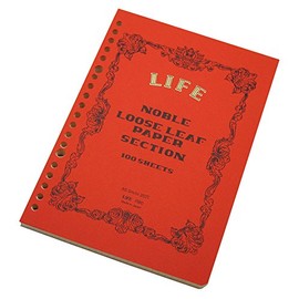 ライフ ノーブル ルーズリーフ 方眼 A5 R80