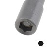 ChgImposs 10pcs Magnetic Hexagon Sockets 6-15mm 1/4-Inch Hex Shank Nut