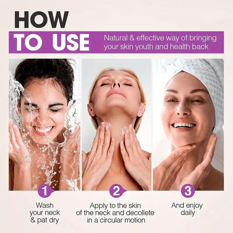 Collagen Face & Neck Tightening Cream,Neck Firming Cream for Reduce