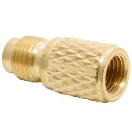 Filling Hose Adapter R407c/R22 from 5/16 Inch SAE M to 1/4 Inch SAE F for Air Conditioners