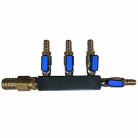 Matala Heavy Duty Air Manifolds 4 Valves (1/2" Barb)