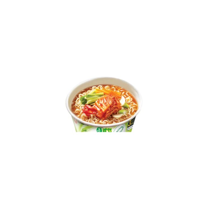 Nongshim Soon Kimchi Noodle Cup, 2.64 Ounce (Pack of 6)