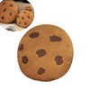 3D Simulation Cookie Pillow, Fun Round Throw Cookie Food Pillows,Suitable