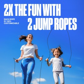 SPORTBIT Adjustable Jump Rope for Speed Skipping. Lightweight Jump Rope for Women, Men, and Kids. Skipping Rope for Fitness. Speed Jump Rope for Workout, Women Exercise.
