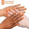 18ml Hema Free Bright Orange Gel Nail Polish- Hypoallergenic Non