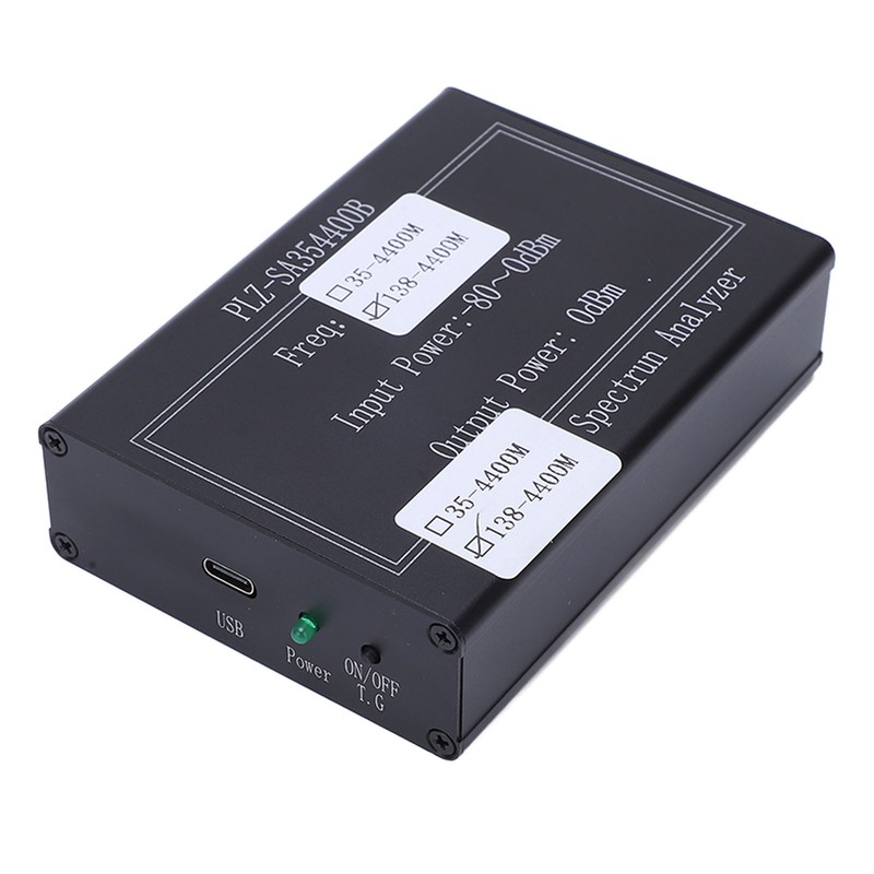 Portable Spectrum Frequency Analyzer Simple Operation 4 Modes Handheld Frequency