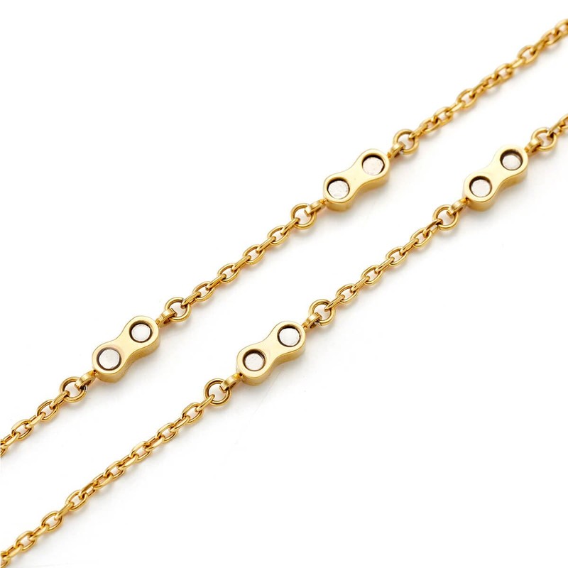 [リエリィ] 【コラントッテ公式】 磁気ネックレス プチスターネックレス ゴールド フリーサイズ レディース 女性 おしゃれ 肩凝り