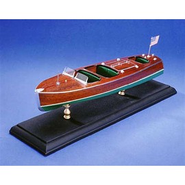 Chris Craft Triple Cockpit Barrelback Wooden Boat Kit by Dumas