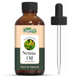 ORGANIC ZING Senna (Cassia Senna) Oil | Pure & Natural Carrier Oil for Skincare & Haircare- 30ml/1.01fl oz