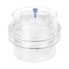 Transparent Acrylic Durable Adjustable Aquarium Fish Feeder Fish Tank Tiepiece