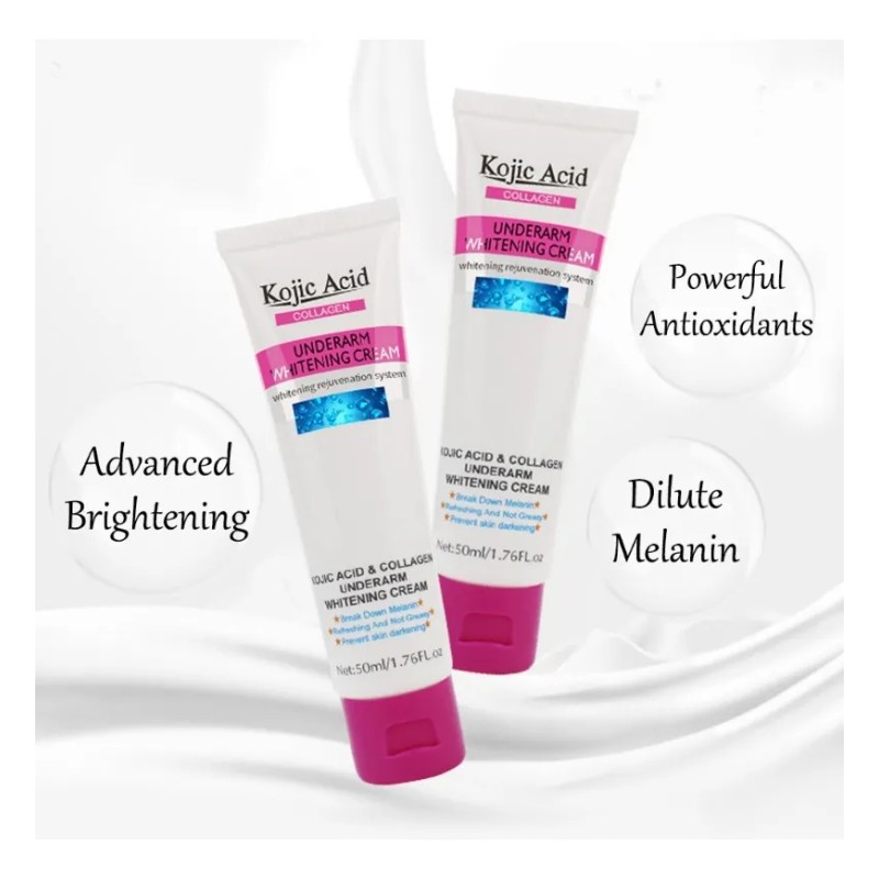 Crema Aclaradora De Axilas Para Mujeres Con Ácido Kójico Par
