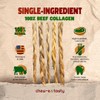 chew-e&tasty Braided Collagen Chews for Dogs (12 Inch, 5 Pack),