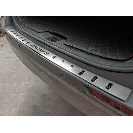 GZBFTDH Chrome Trunk Sill Trim Guard Accesories for Toyota RAV4 2020-2025, Rear Bumper Topper Protector Cover Scuff Plate