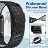 Zeeflufun Silicone Sport Bands Compatible with Whoop 5.0 One/Peak/Life Band