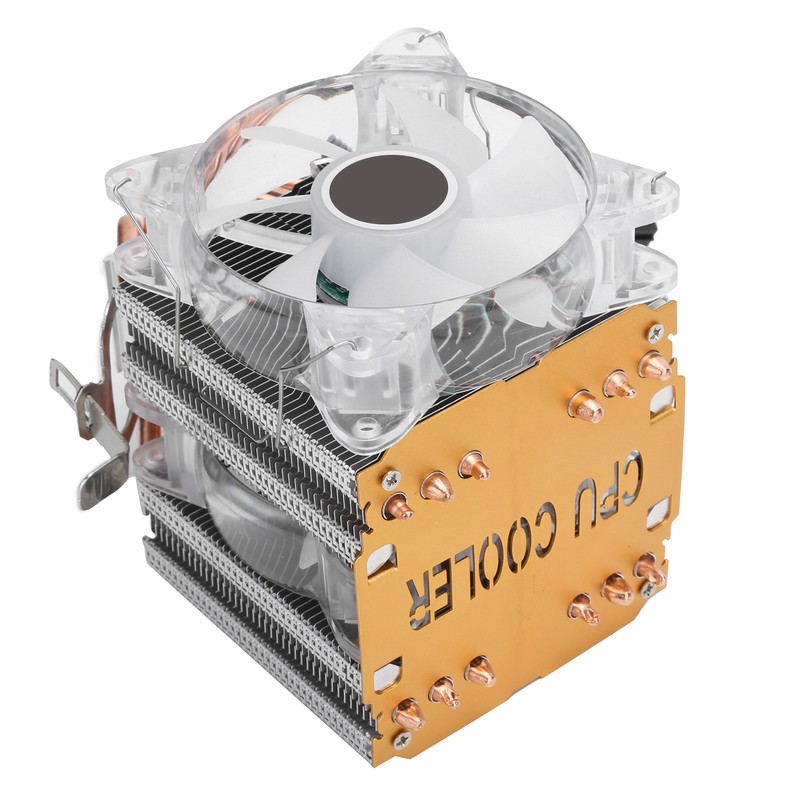 LANSHUO CPU Cooler Computer Supplies 4Pin for Intel LGA/775/1155/1156/1366 AMD/AM2/AM2+/AM3