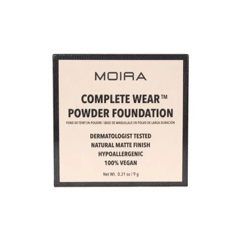 Base De Maquillaje En Polvo Moira Cometics Powder Foundation Tono