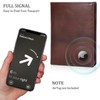 Polare Luxury RFID Blocking Leather Passport Holder Travel Wallet for