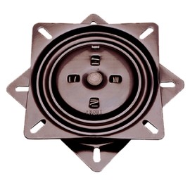 Trendler Bar Stool Swivel Plate Replacement - Automatic Return Swivel - 7 Inch Square - Commercial Grade Chair and Stool Replacement Parts - Made in USA