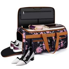 Convertible Garment Duffel Bags for Travel - Carry on Garment Duffle with Toiletry Bag Storage Bag Large Travel Duffel Bag 2 in 1 Hanging Suit Bag Weekender Bag for Men Women 3pcs Set