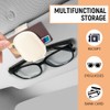 RGOAANC 2PCS Sunglasses Holders for Car Visor, Car Sun Visor