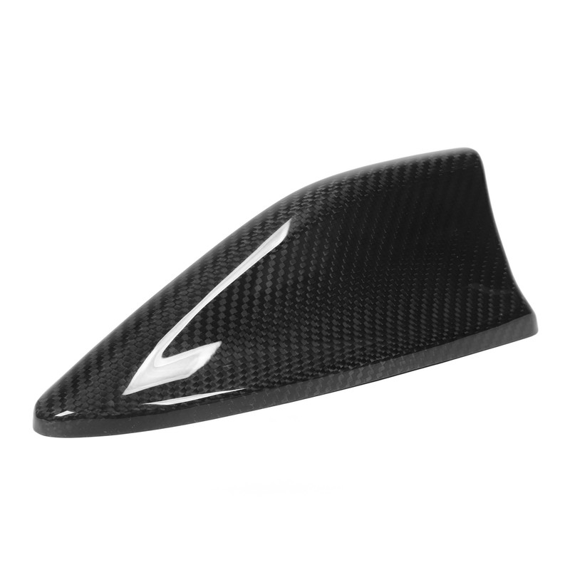 Shark Fin Roof Antenna Cover Dry Carbon Fiber Exterior Upper