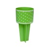 Occasionally Made Greek Lime Dots Beach Buddy Cup Holder
