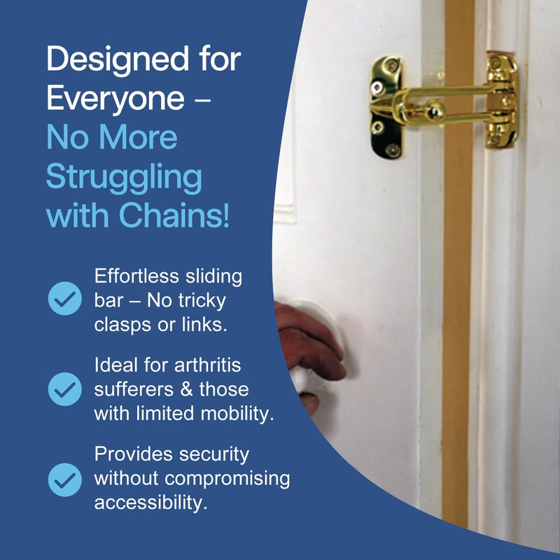 UAP Robust Door Restrictor & Lock for UPVC Doors -