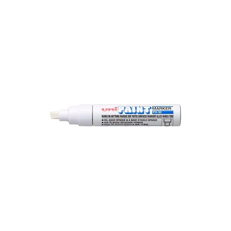 Uni-Ball uni Paint Marker Chisel Tip Broad Point PX30 Line