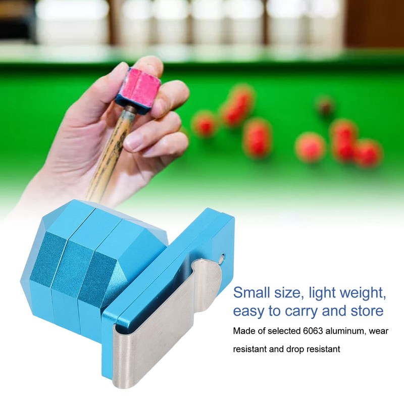 QANYEGN Magnetic Billiard Chalk Holder Clip, Cue Chalk Holder Clip,