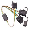 Kinstecks 2 Way Flat Y-Splitter 4 Pin Flat Separator Extension