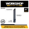 WORKSHOP Wet/Dry Vacs Shop Vacuum Accessories WS12502A Crevice Tool Attachment