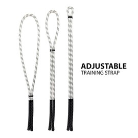 Golf Jawns Golf Rope Swing Trainer – Adjustable Golf Training Rope with Carry Bag – Indoor/Outdoor Warm-Up & Swing Rhythm Tool