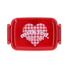 Milkfed GINGHAM LUNCH BOX Women's Red Lunch Box, red