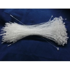 業務用 タグファスナー 洋服 ／ 衣類 値札 付け 用 透明 5000本セット (5インチ)